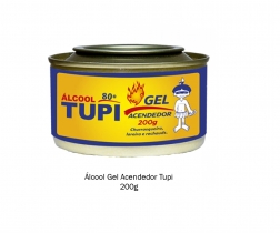 Álcool Gel Acendedor 200gr Tupi