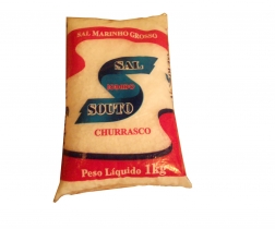 Sal Marinho Grosso Iodado 1Kg